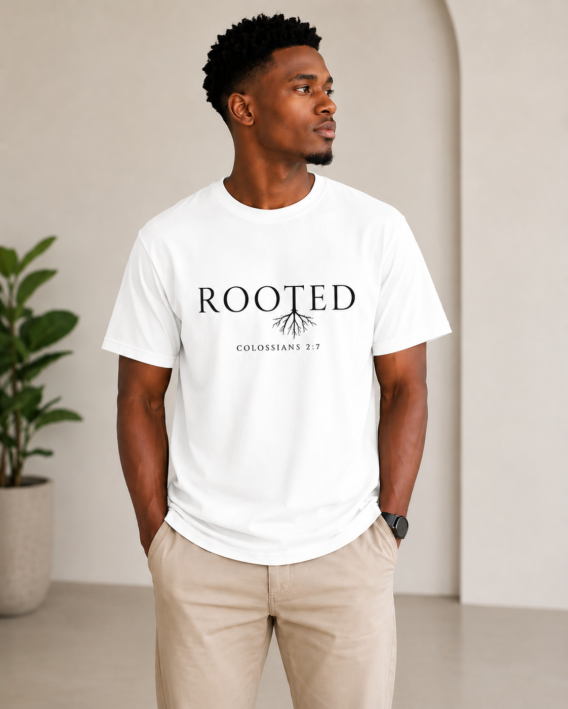 ROOTED - Premium Faith T-Shirt
