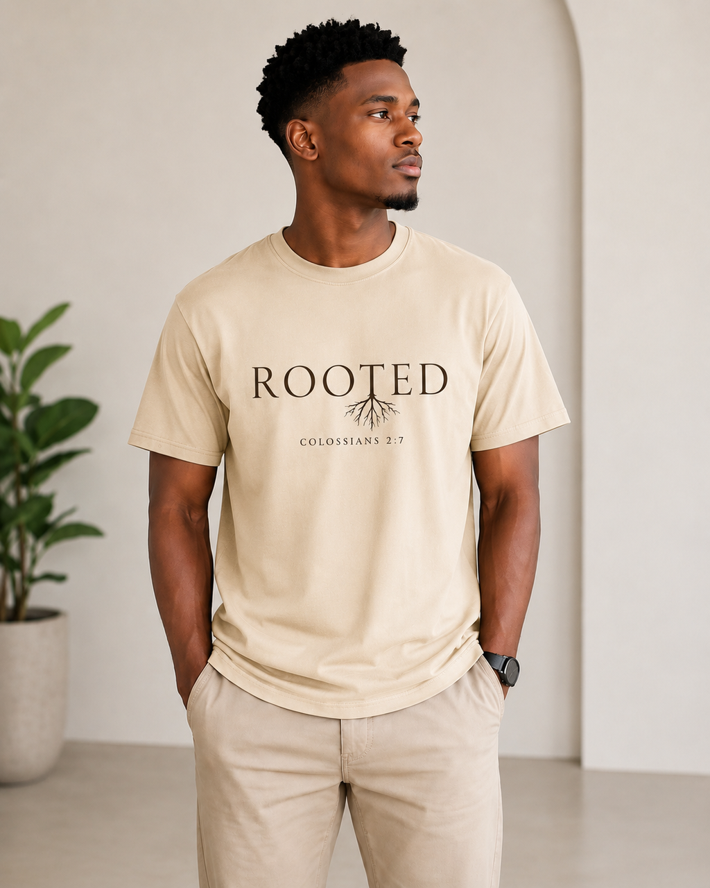 ROOTED - Premium Faith T-Shirt